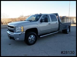 3500hd 6.6l duramax diesel 9' custom flatbed dually heated seats - we finance!