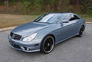 2006 cls 55 amg grey/tan all power looks runs and drive v nice great car