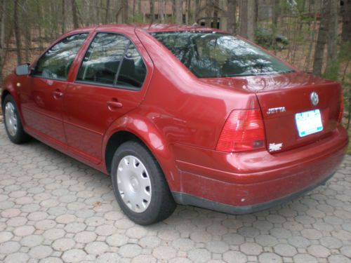1999 volkswagen jetta gl sedan 4-door 2.0l