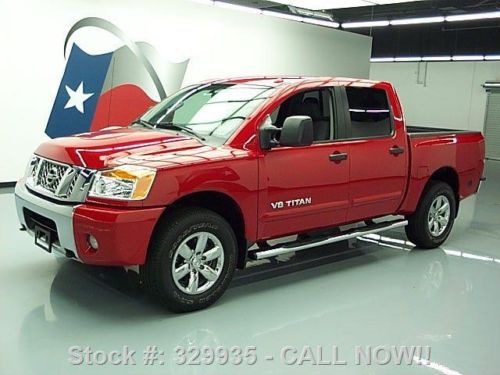 2012 nissan titan sv 4x4 side steps one owner 11k miles texas direct auto