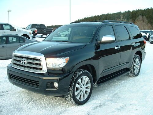 2010 toyota sequoia limited 5.7 l 4wd loaded leather sunroof navigation