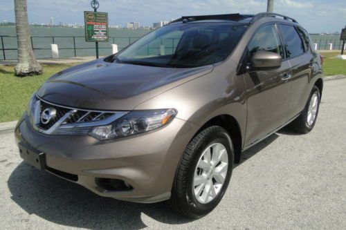 2012 nissan murano sl awd, leather ,power lift gate, low miles! panoramic