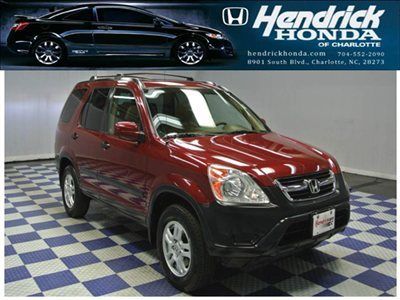 2003 honda cr-v ex - 4wd - one owner - automatic - sunroof - cd changer