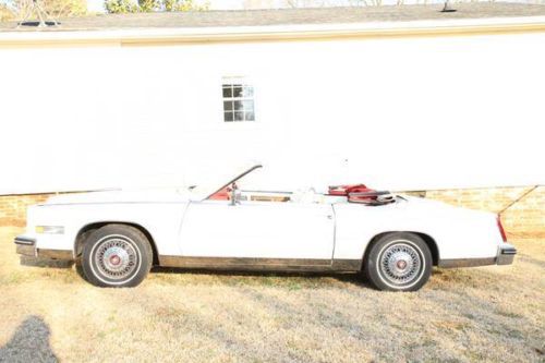 1984 cadillac eldorado biarritz convertible - sweet ride