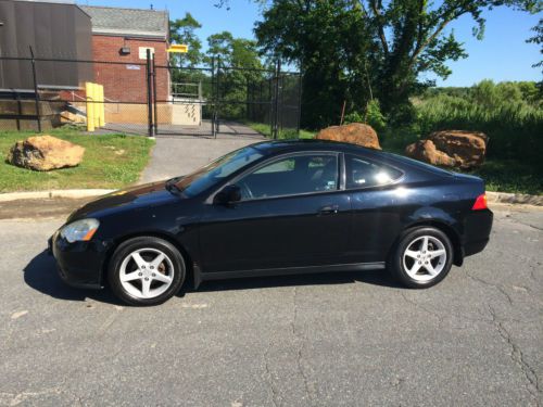 2004 acura rsx, black, clean carfax!, 0 accidents, 2 owners, low miles