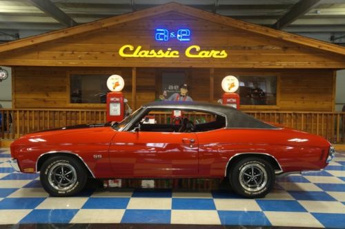 1970 chevrolet chevelle ss 396 numbers matching