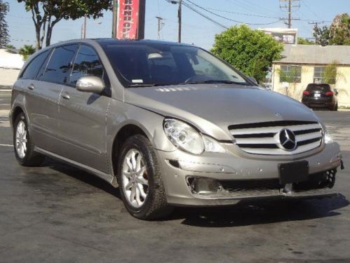 2006 mercedes-benz r350 damaged fixer runs! priced to sell! wont last! must see!