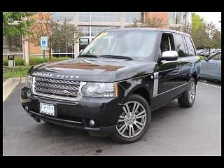 One owner 2011 range rover hse luxury interior package carfax certified clean