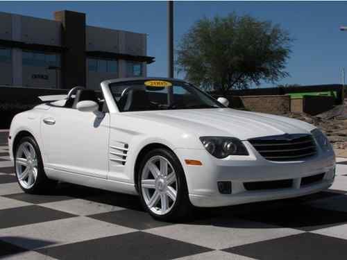 Chrysler crossfire limited convertible 3.2l 2nd arizona owner great car no rust!