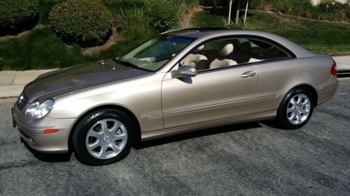 Pristine mbz clk320 coupe with excellent service record history!