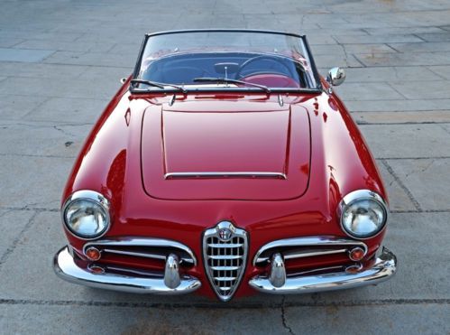 1965 alfa romeo giulia spider 1600 veloce: among the best examples on the market