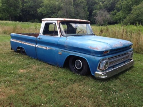 1966 chevy c10 pickup truck rat rod hot rod street rod shop truck bagged patina