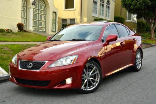 2007 lexus is250 sedan 4-door 2.5l fully loaded!!! immaculate condition!!!