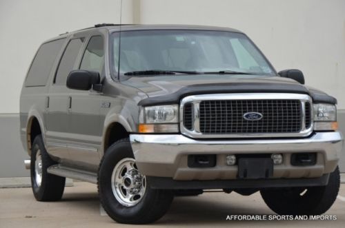2002 ford excursion limited 7.3l diesel 4wd lthr/htd seats $699 ship