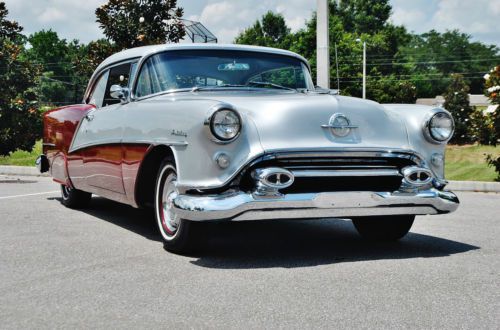 Over the top restortion 1954 oldsmobile ninety eight holiday from grant millers