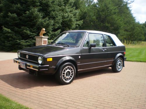 Buy used 1987 VW Cabriolet Only 28 k miles All Original ...