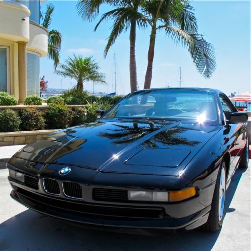 1991 bmw 850 ci stick shift v-12 calif