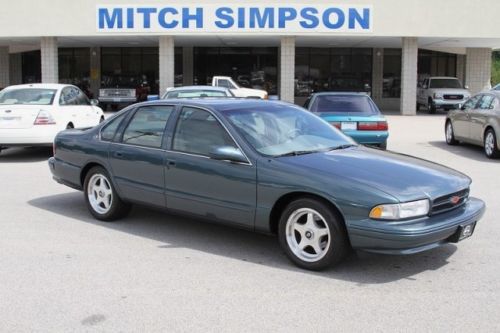 1995 chevrolet impala ss gray green totally original 25k miles collector quality