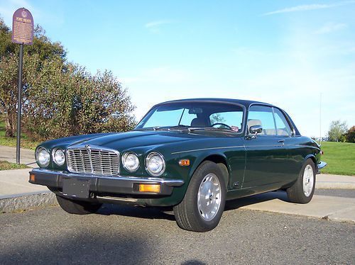 1977 jaguar xj6c rare coupe in british racing green/triple su carbs