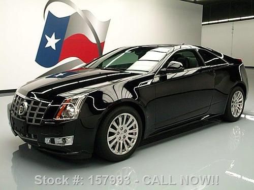 2012 cadillac cts 3.6l premium coupe sunroof nav 11k mi texas direct auto