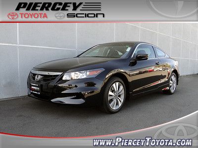 Leather accord ex-l coupe 2d black automatic 5-spd w/overdrive fwd alloy wheels