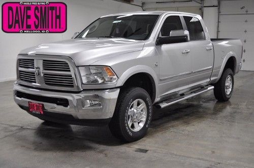 2012 new silver dodge limited crew 4wd cummins turbo diesel leather sunroof!!