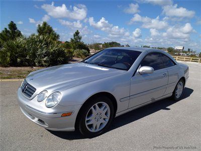 Cl-class 2002 mercedes benz cl500 coupe low miles clean carfax dealer serviced f