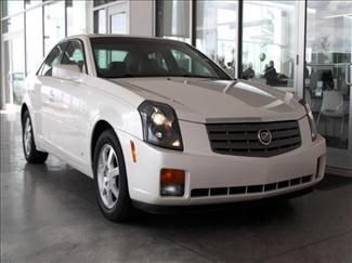 Pearl white leather v6 hid headlights luxury sport sedan