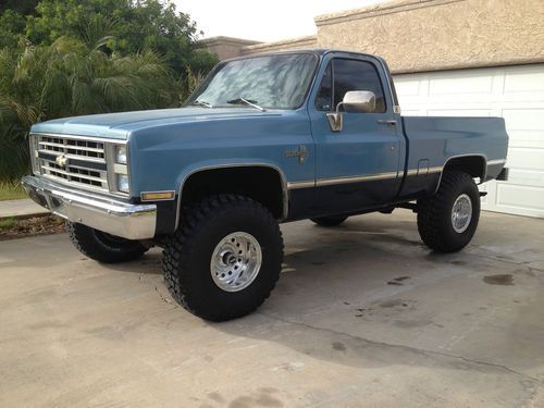 1983 chevrolet k10 silverado 4x4 short bed -shortbed k-10 k1500 - arizona truck