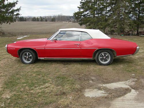 1969 pontiac lemans convertible