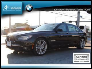 2009 bmw certified pre-owned 7 series 4dr sdn 750li