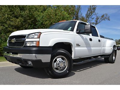 2006 chevrolet silverado 3500 crew cab lt3 4x4 diesel very nice!!!