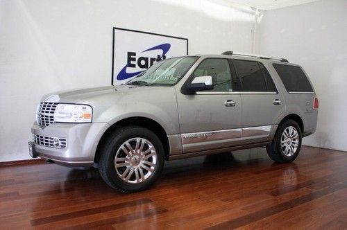 2008 lincoln navigator, elite pkg, rear dvd, nav, carfax cert, 1 owner, serviced