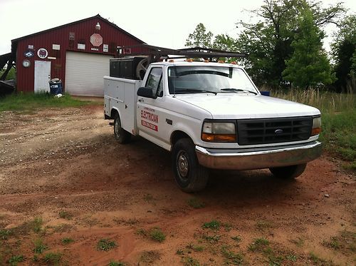 1996 f-350 utility bed truck