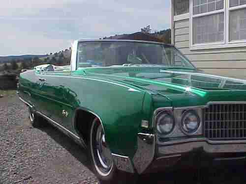 Buy used trophy winner candy apple green Olds 98 conv ...