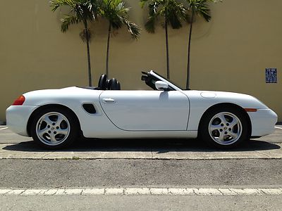 Super clean florida boxster convertible roadster *5-speed stick*