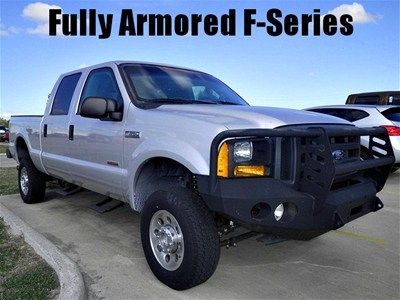 2007 fully armored 4x4 ford f-350 truck 6 available