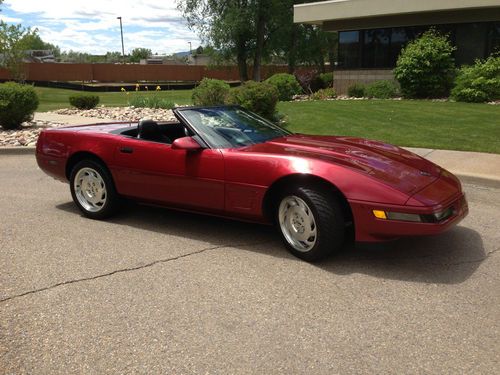 1995 corvette convertible with only 7,000 miles.