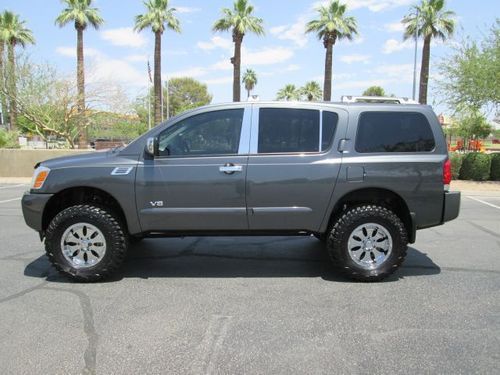 One az owner, dealer serviced, leather, bose, lifted, immaculate, low miles
