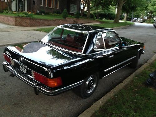 Mercedes Benz Of Wilmington >> Buy used 1972 1973 Mercedes Benz 350sl 450sl 70700 miles hardtop convertible Black & Red in ... Mercedes Benz Of Wilmington >> Buy used 1972 1973 Mercedes Benz 350sl 450sl 70700 miles hardtop convertible Black & Red in ...