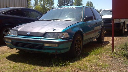 91 honda civic hatch built jdm b16 swap rear disc conversion