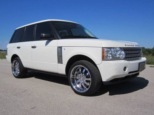 2008 land rover range rover supercharged