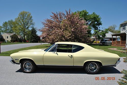 1968 chevelle super sport 396 4 speed posi real 138 code