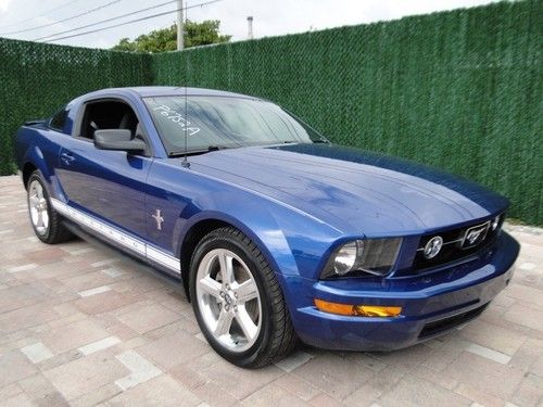 08 ford mustang automatic v6 deluxe clean florida driven 2dr coupe power package
