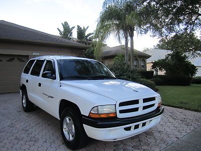 2001 dodge durango 4dr suv 2wd alloys new tires 1 fl owner only 46k miles mint!