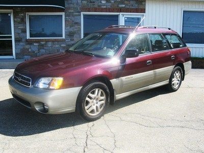 2001 01 legacy outback 95,000mi/153,000km awd non smoker inspected 98 no reserve