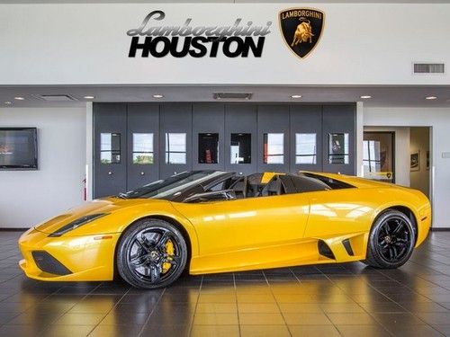 2008 lamborghini murcielago lp640 roadster e gear q citura top  ci badge