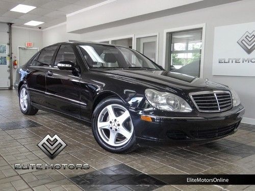 2004 mercedes s500 navigation heated seats xenons