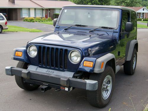 Buy used 2005 Jeep Wrangler Sport Hard Top 4WD 2-Door 4.0L ...