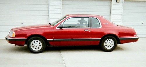 1986 ford thunderbird base sedan 2-door 3.8l
